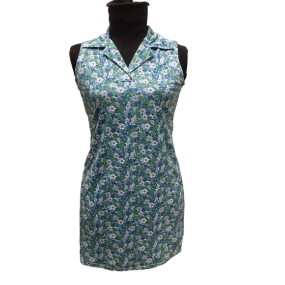 Vintage Shift style dress, daisy floral 60's Dress - Picture 1 of 5